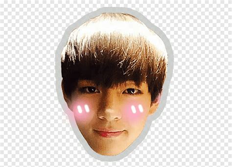 Suga Bts Computer Icons Thepix Sticker Heads Face Head Png Pngegg