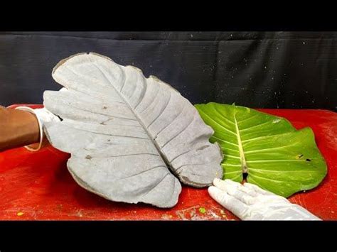 How To Make Wall Hanging Pots From Cement How To Make Cement Leaf Pot