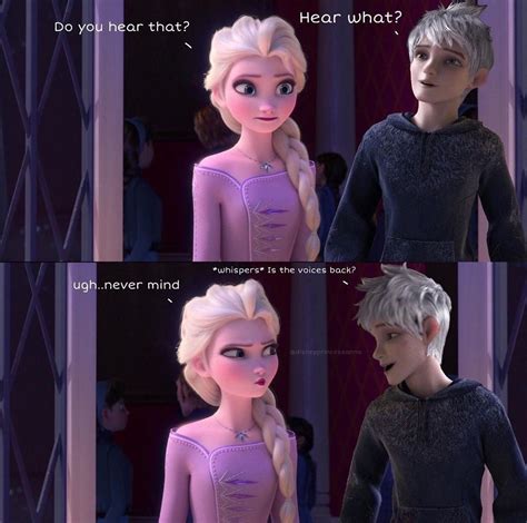 Jelsa Elsa And Jack Frost Frozen 2 Rotg Edit By Disneyprincessanna