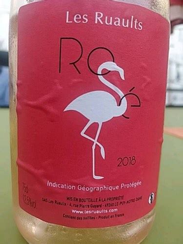 Domaine Des Ruaults Ros Vivino Us