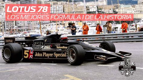 Los 10 Mejores Fórmula 1 Lotus 78 Garaje Hermético