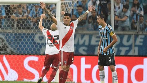 River remonta agónicamente a Gremio y jugará su sexta final de Libertadores