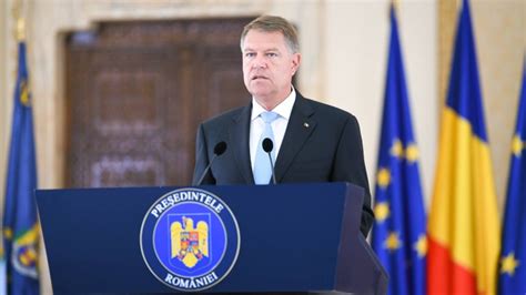 Klaus Iohannis se retrage din cursa pentru funcția de secretar general