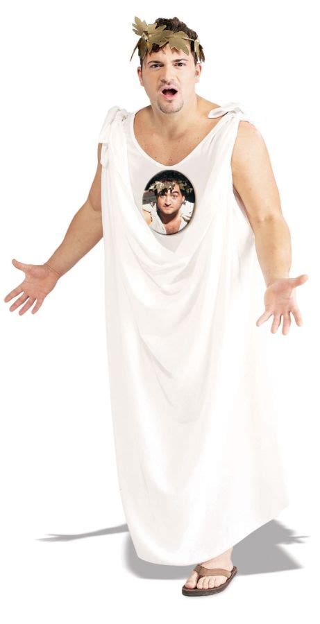 Mens Animal House Toga Halloween Costume Size One Size Fits Most