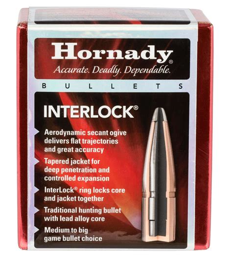 Hornady Interlock Cal Gr Spire Point Sp Per Box