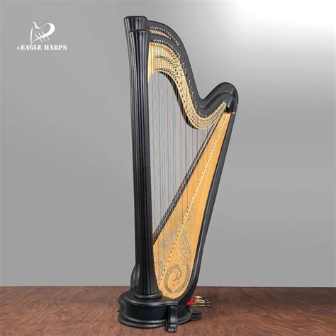 Catherine 47e Eagle Harp Professional Harp Instrument 47 Strings