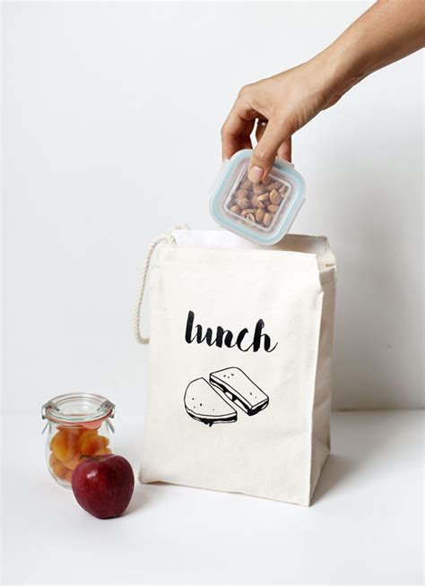 DIY Lunch Bag with Printable - The Merrythought