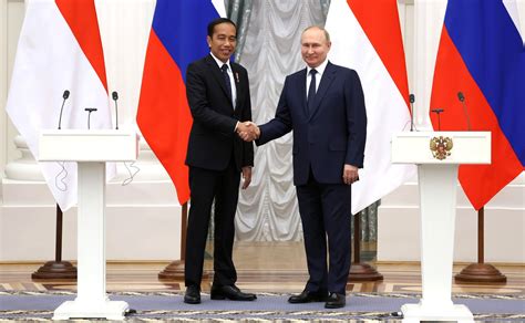 Putin Sampaikan Kondisi Terkini Di Ukraina Ke Jokowi