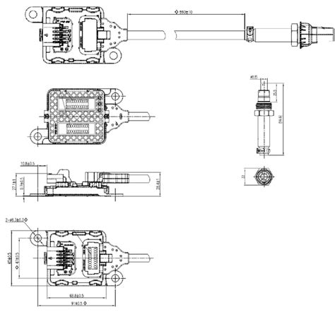 Nox Sensor For Iveco Oe No Dinex