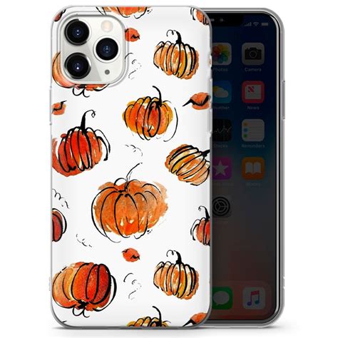 Autumn Phone Case Fall Case Pumpkin Phone Case For Iphone 5 Etsy