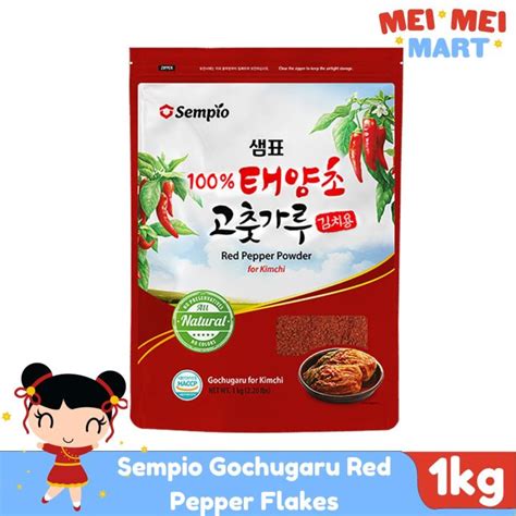 Sempio Gochugaru Red Pepper Flakes Red Pepper Powder For Kimchi 1kg