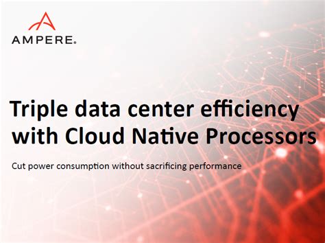 Triple Data Center Efficiency and Performance