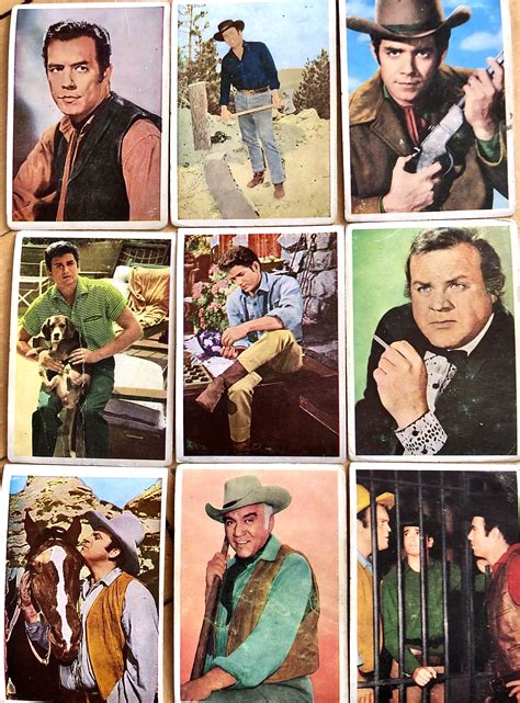 Bonanza Tv Show Tv Shows It Cast Michael Baseball Cards Tv Series