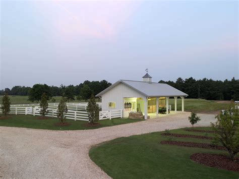 White Fence Farms' Horse Barn