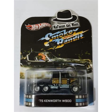 Hot Wheels 75 Kenworth W900 Smokey And The Bandit Shopee Brasil