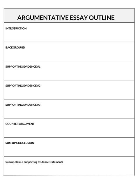 How To Write An Essay Outline 9 Types Sampleandexamples