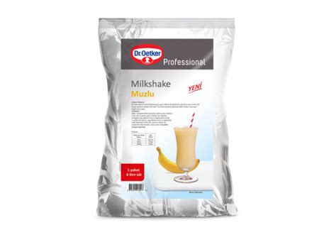 Milkshake Muzlu 1 Kg Dr Oetker Sanal Mağaza