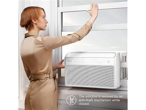 MIDEA MAW12AV1QWT 12,000 BTU Midea U Inverter Window Ai