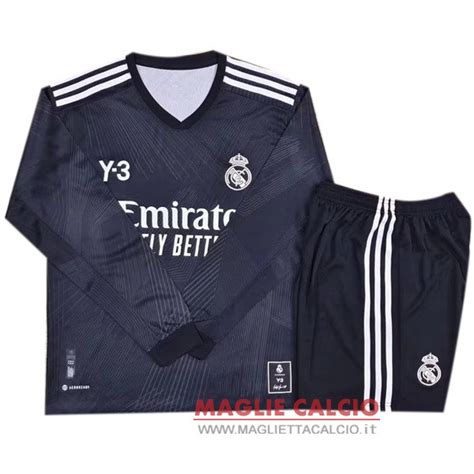 Nuova Cuarta Divisione Magliette Manica Lunga Real Madrid Set Completo