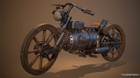 Дизельпанк мотоциклы - 70 фото