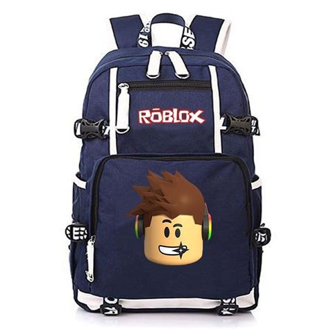 Roblox School Bag Casual Backpack Teenagers Kids Boys Children Student