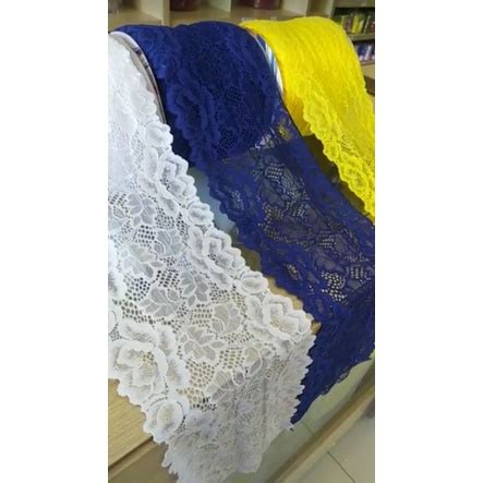 Renda Elastano Para Lingerie Metro Shopee Brasil