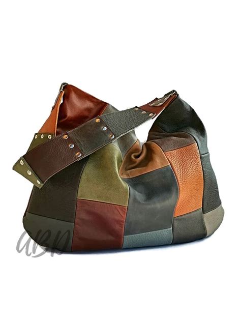 Leather Hobo Bag Leather Shoulder Bag Slouchy Hobo Bag Etsy Leather