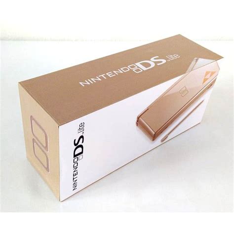 Caixa Vazia Nintendo Ds Lite Dourado Madeira Mdf Shopee Brasil