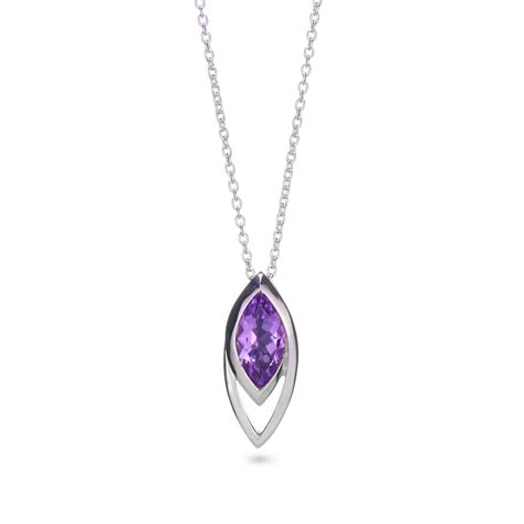 Amethyst Pendant - Coppins Jewellery