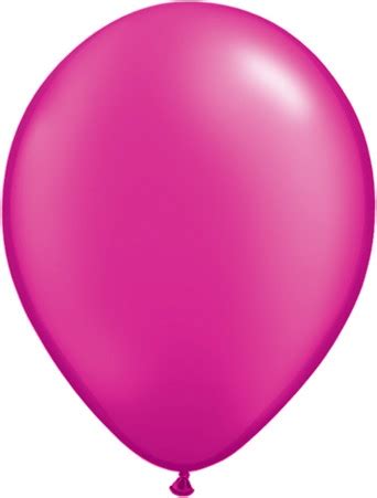 Qualatex Pearl Magenta Pink 27 5cm 11 Latex Luftballons Luftballons