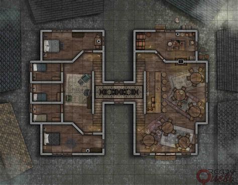 Blood On The Vine Tavern Map Rbattlemaps