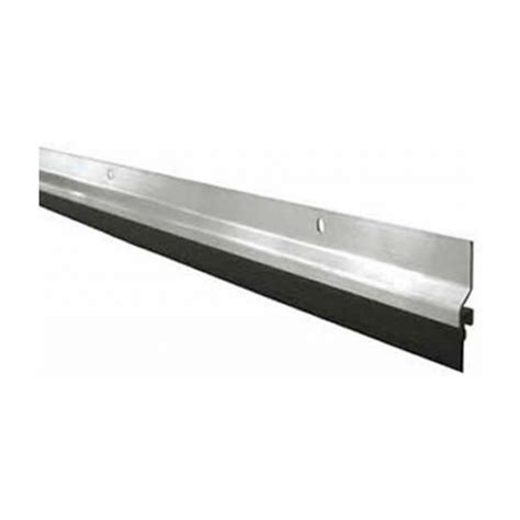 Zocalo Para Puerta De Aluminio Con Goma 9CM Costa Steel