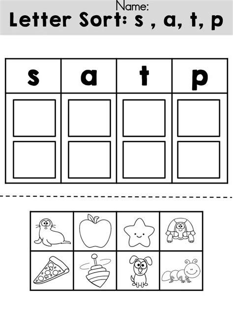 Free Beginning Sound Worksheets