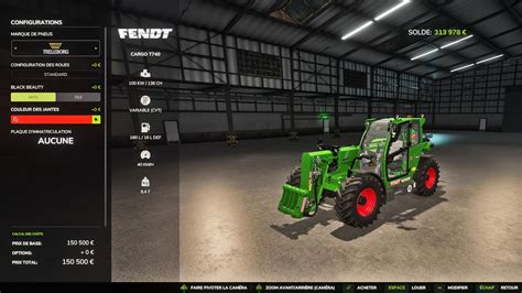 Fendt Cargo Schwarz V Mod Landwirtschafts Simulator Mods