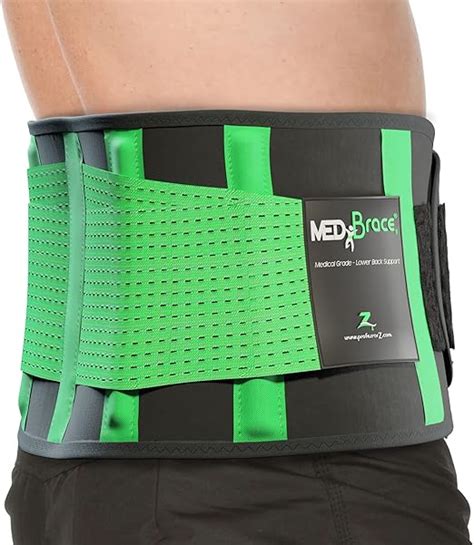 Back Support Brace Lower Lumbar Belt Medibrace Ii Medical Grade Pain