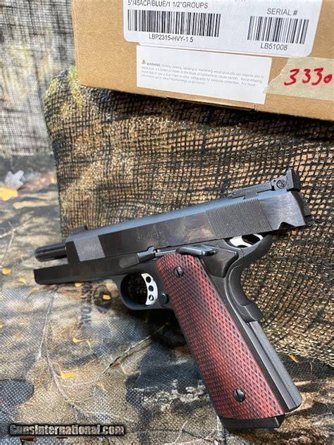 Les Baer Monolith Heavyweight 1911 45 ACP 1 1 2 Groups