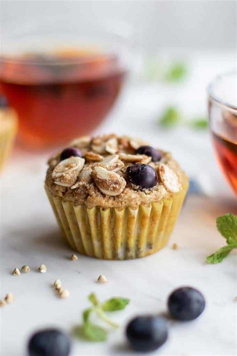 Buckwheat Blueberry Muffins Gluten Free Sunkissed Kitchen