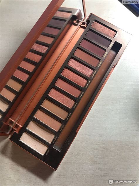 Палетка теней для век Urban Decay Naked Heat Палетка Naked Heat