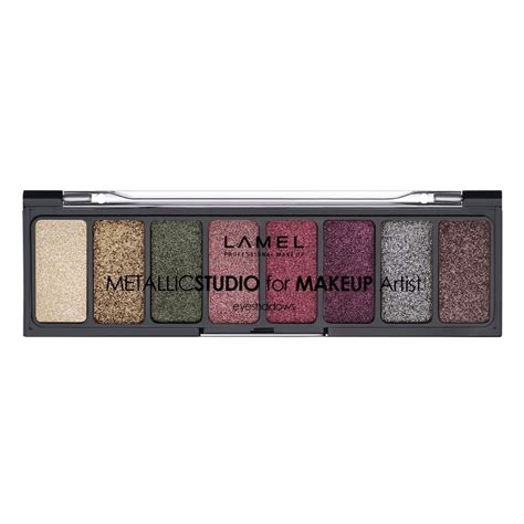 LAMEL PROFESSIONAL Пигменты для макияжа METALLICSTUDIO for MAKEUP ...
