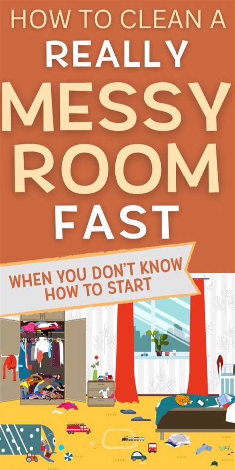 How to Clean A (Really) Messy Bedroom Fast: 5 Steps plus Cleaning Tips ...