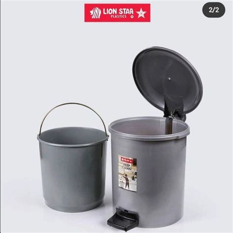 Tempat Sampah Injak 5 Liter Lion Star C 12