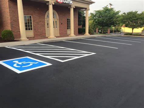 Parking Lot Pedestrian Markings