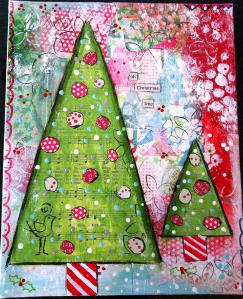 Tree Christmas Collage Christmas Art Christmas Mix