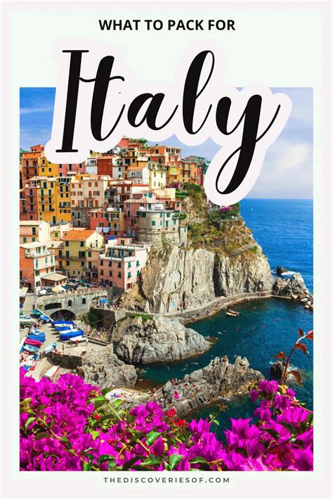 What to Pack for Italy: A Handy Italy Packing List — The Discoveries Of