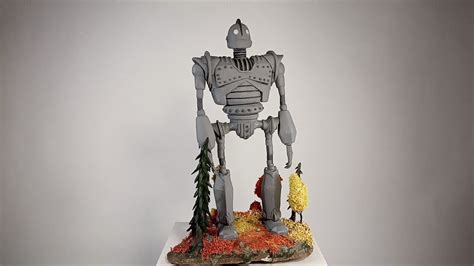 Стальной гигант из полимерной глины (м/ф Стальной гигант /The Iron ...