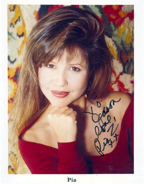 Pia Zadora Inscribed Printed Photograph Signed In Ink Historyforsale Item 212154