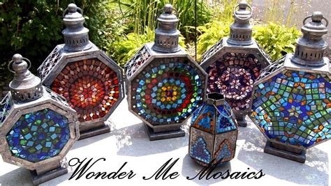 Handmade Stained Glass Mosaic Lanterns Delphi Artist Gallery