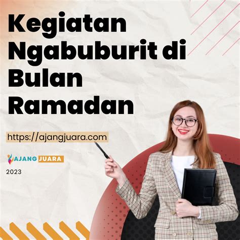 Kegiatan Ngabuburit Di Bulan Ramadan