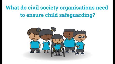 Child Safeguarding Basics What Do Civil Society Organisations Need To