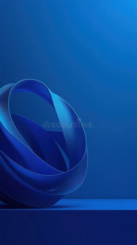 Abstract Blue Background with Curved Lines. Stock Illustration ...